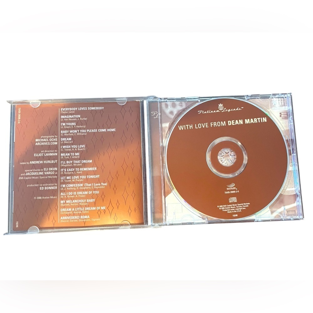 Dean Martin “With Love From” CD - Picture 3 of 4